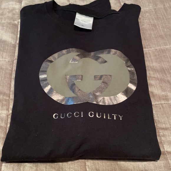 Gucci Other - GUCCI “Gucci Guilty” Long Sleeve Logo Cologne T-shirt